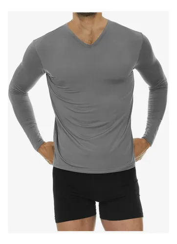 Remera Térmica   Escote V